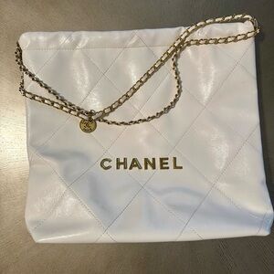 White Quilted Fashion Women's Bag